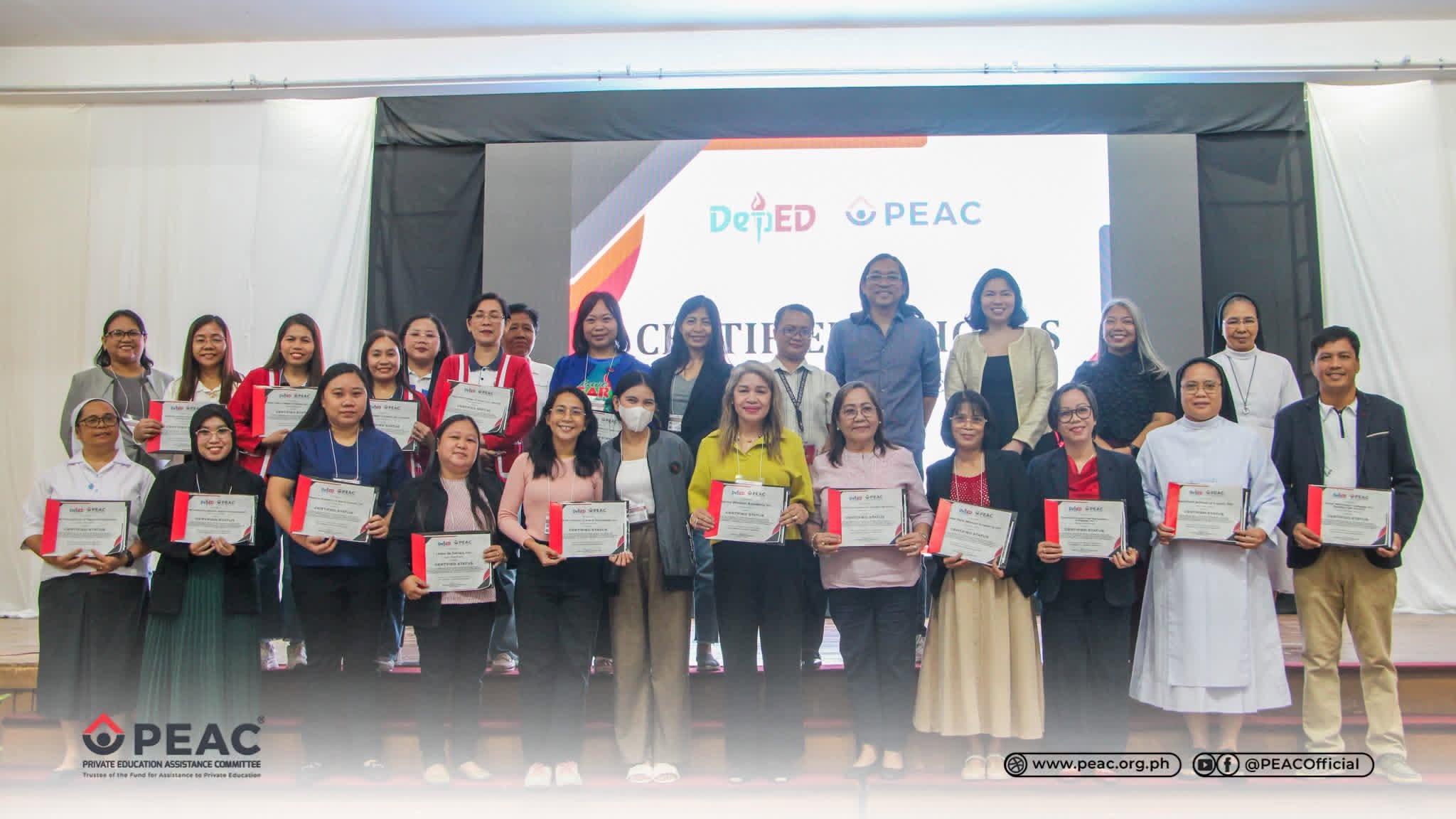 AMIS Junior High School Receives PEAC Full Compliance Certification