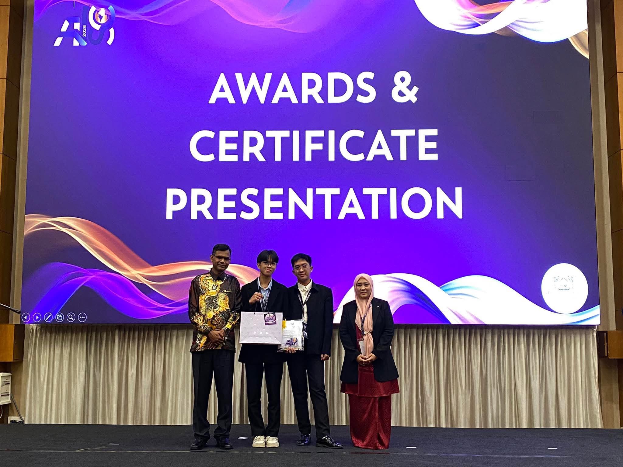 AMIS Brings Home Two Major Awards at the ADNI International Students Conference! 🏆🇲🇾